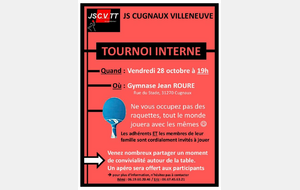 Tournoi Interne du Club (salle de Cugnaux)